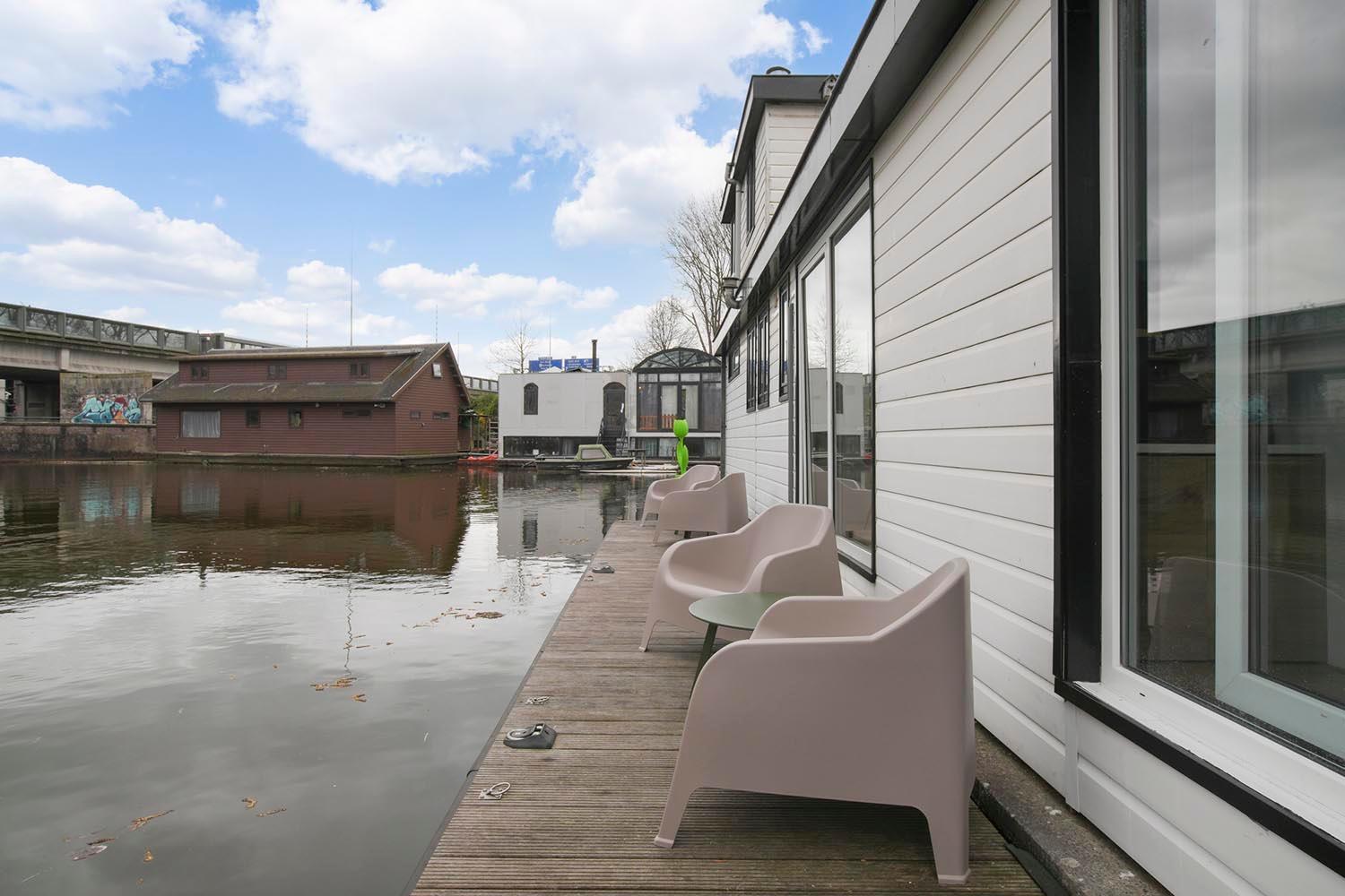 Houseboat The New Lake - Nieuwe Meer Amszterdam Szoba fotó